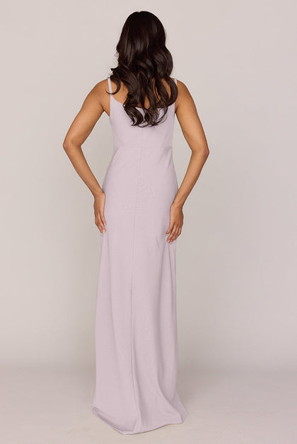 Skye Crepe Dress | Made To Order | Lilac