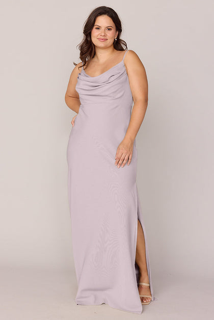 Skye Crepe Dress | Made To Order | Lilac