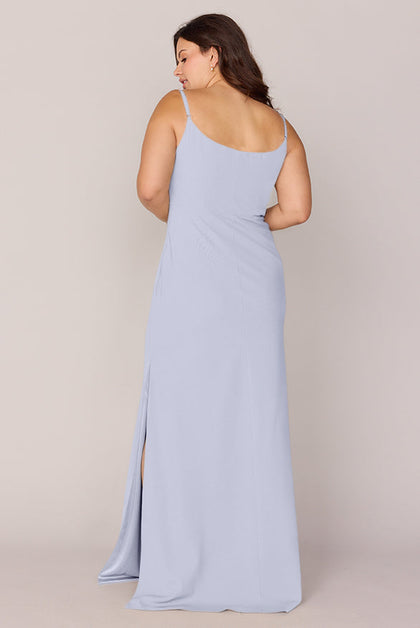Skye Crepe Dress | Made To Order | Periwinkle
