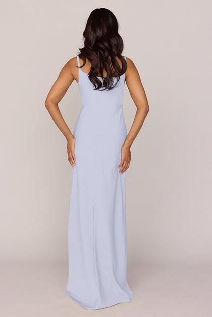 Skye Crepe Dress | Made To Order | Periwinkle