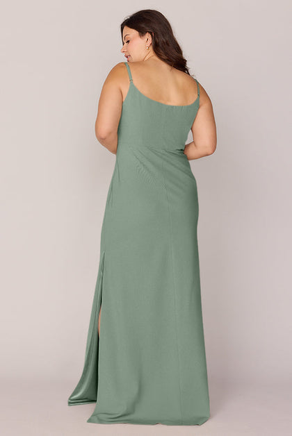 Skye Crepe Dress | Made To Order | Sage