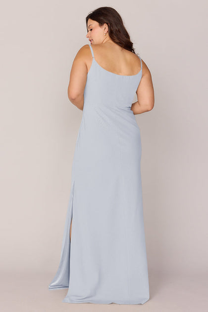 Skye Crepe Dress | Made To Order | Sky Blue