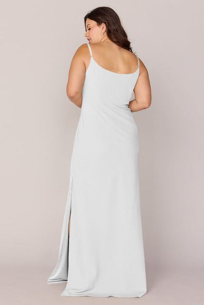 Skye Crepe Dress | Made To Order | White Pearl
