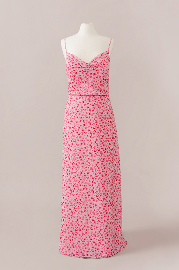 Skye Chiffon Floral Print Dress