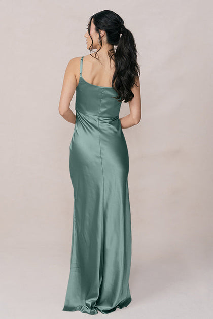 Skye Satin Dress | Made To Order | Rosemary