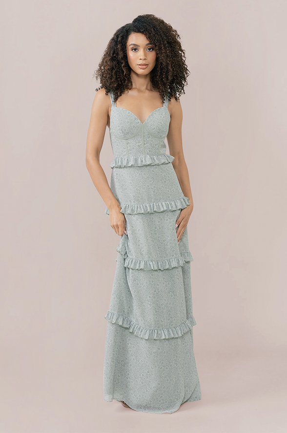 revelry sloane chiffon dress Sloane Luxe Chiffon Dress