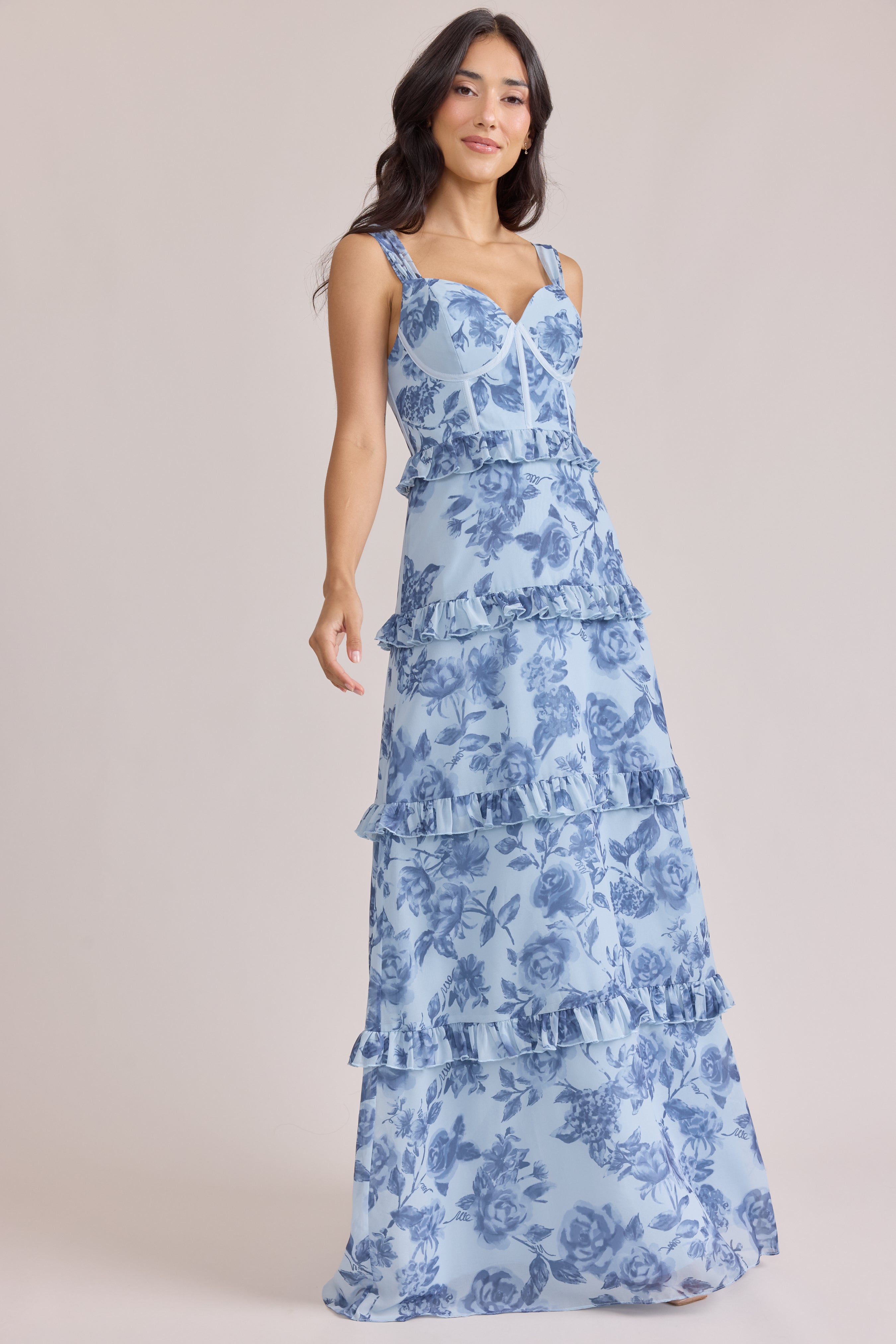open lace back dress Sloane Sequin Dress – Dress the Population main image 0