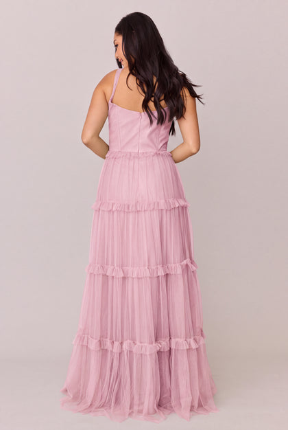 Sloane Tulle Dress | Perfect Pink