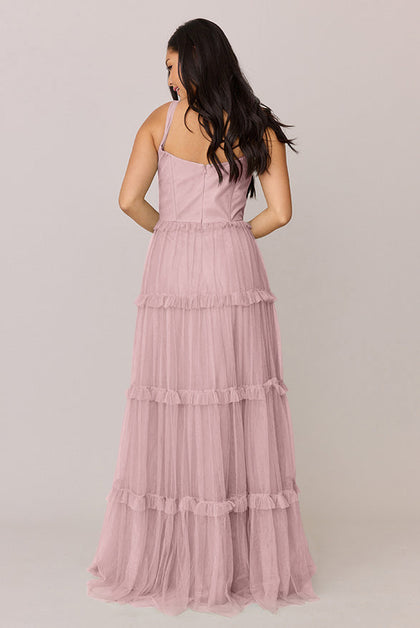 Sloane Tulle Dress | Made To Order | Blush