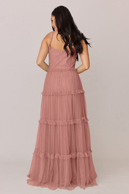 Sloane Tulle Dress | Made To Order | Desert Rose