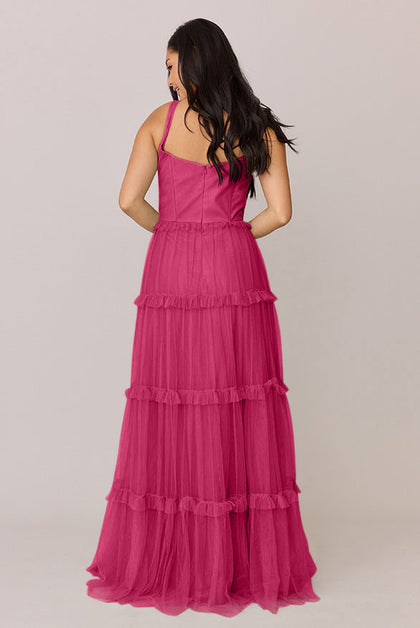 Sloane Tulle Dress | Made To Order | Malibu Pink