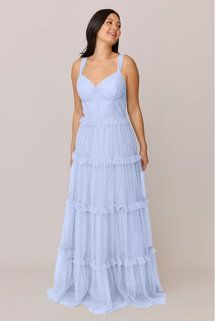Sloane Tulle Dress | Made To Order | Periwinkle