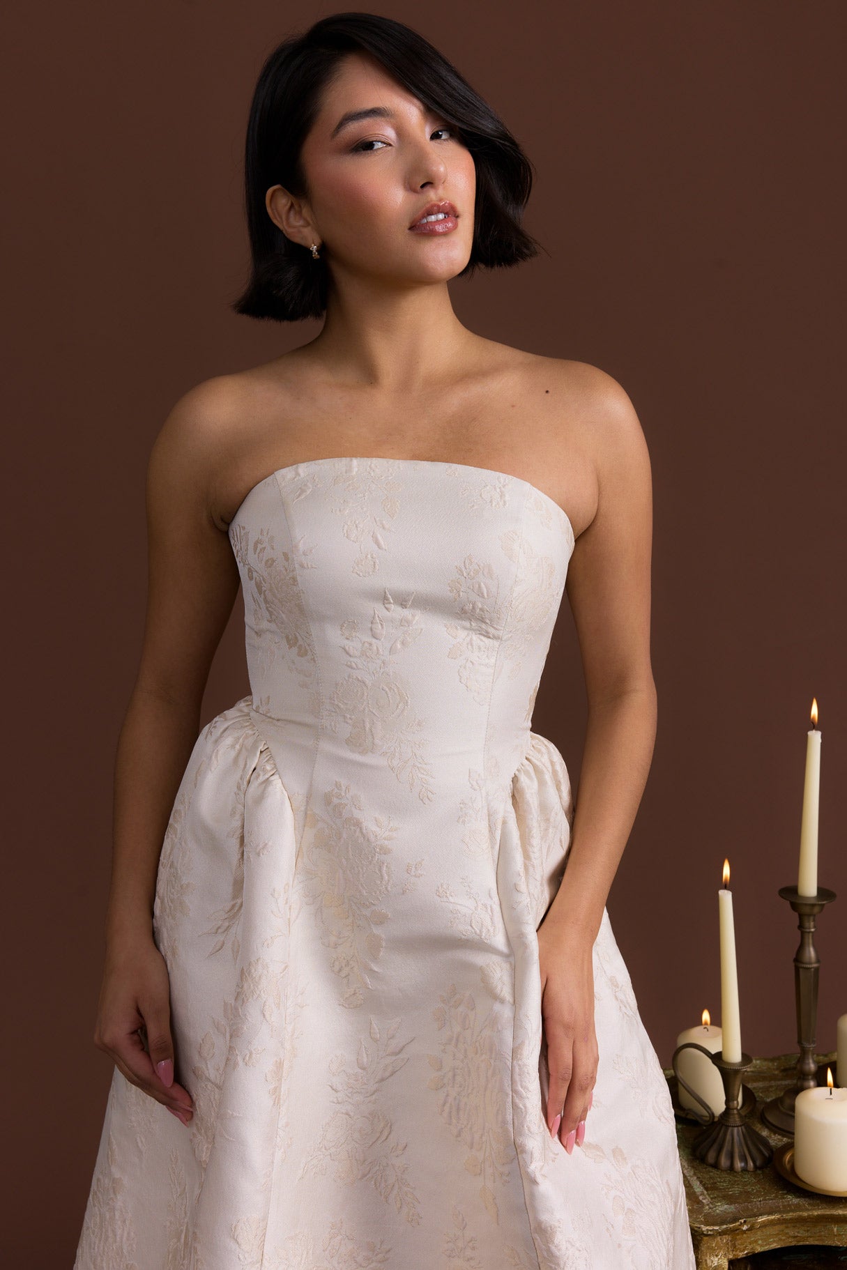 Sofia Jacquard Dress