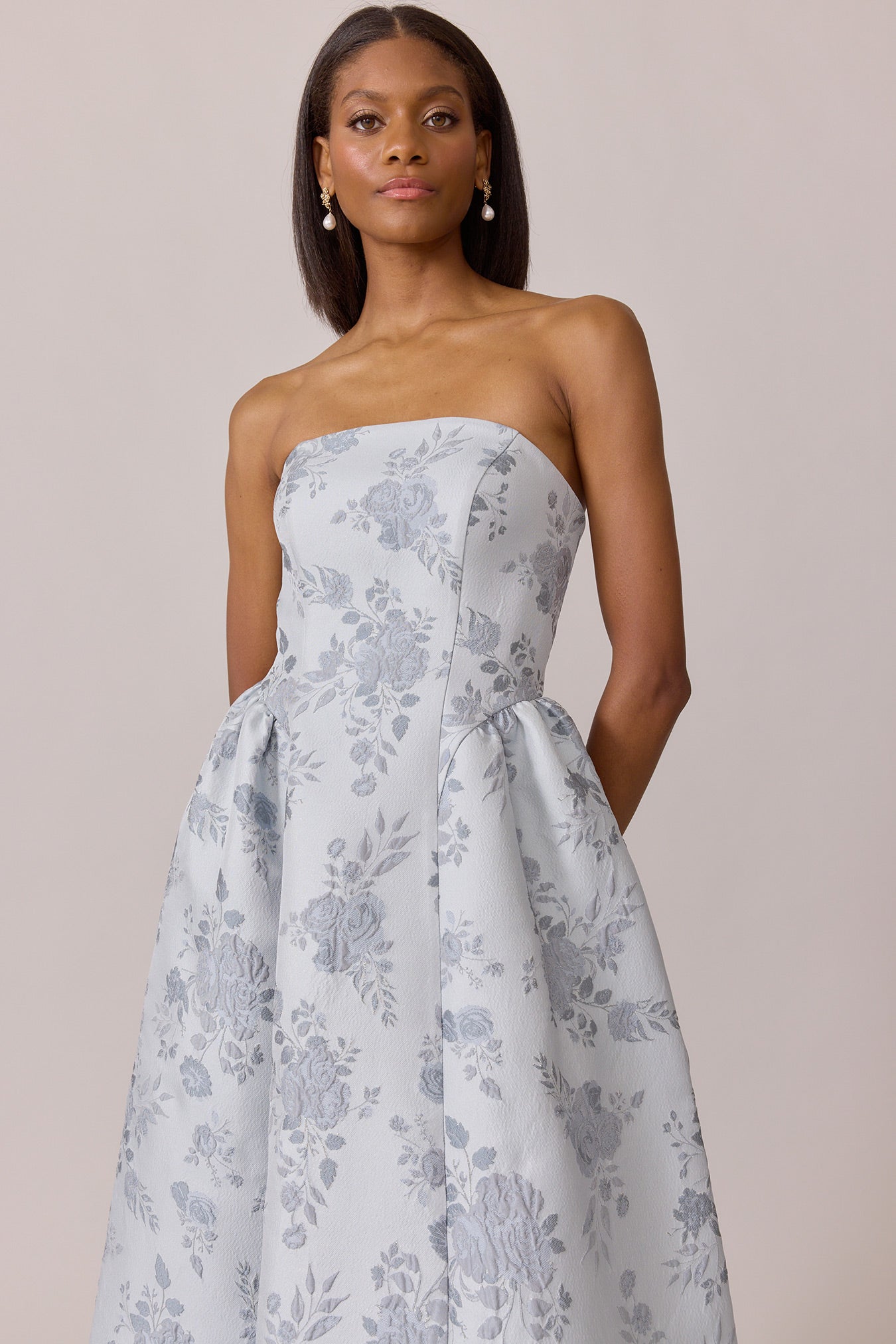 Sofia Jacquard Dress