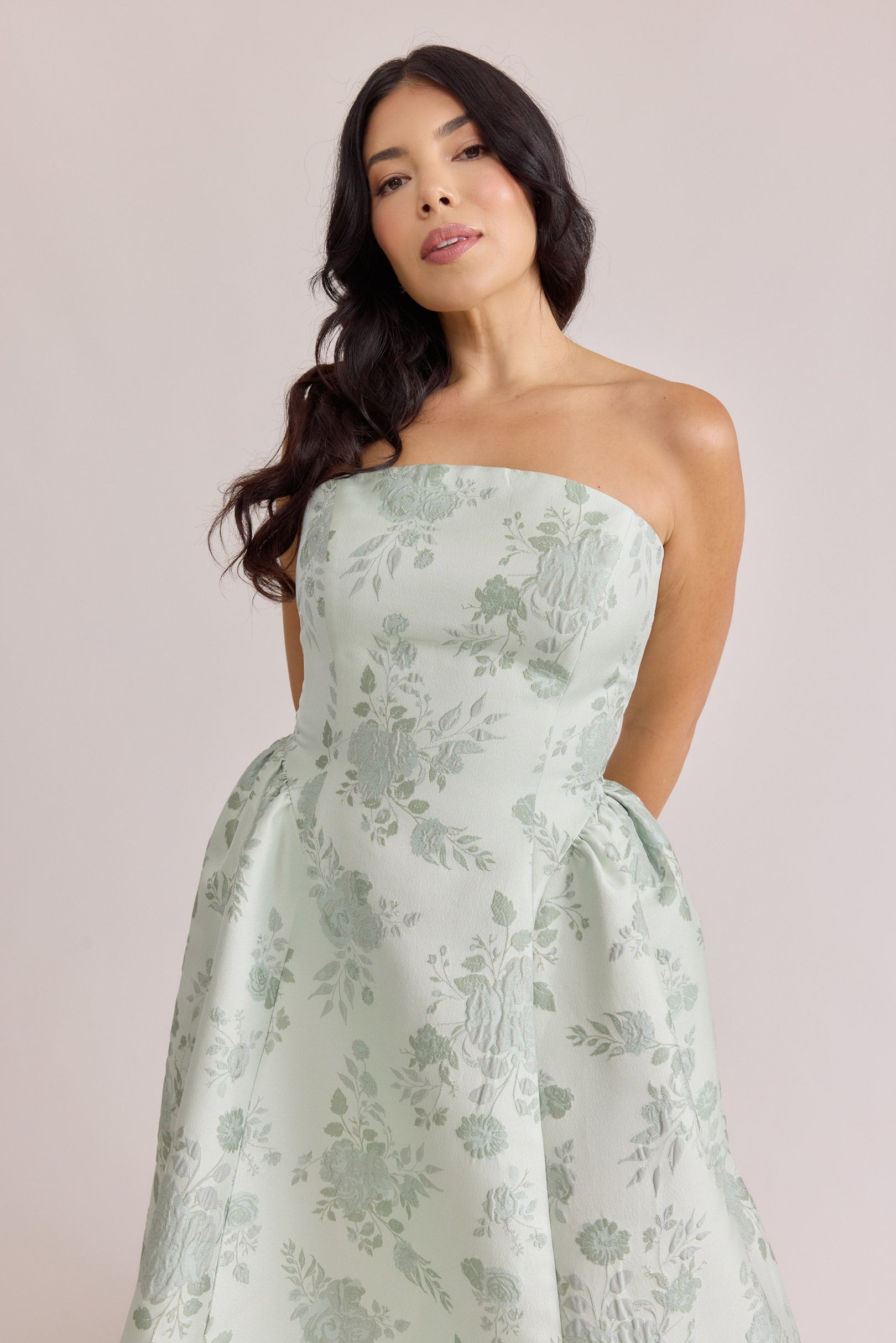 Sofia Jacquard Dress