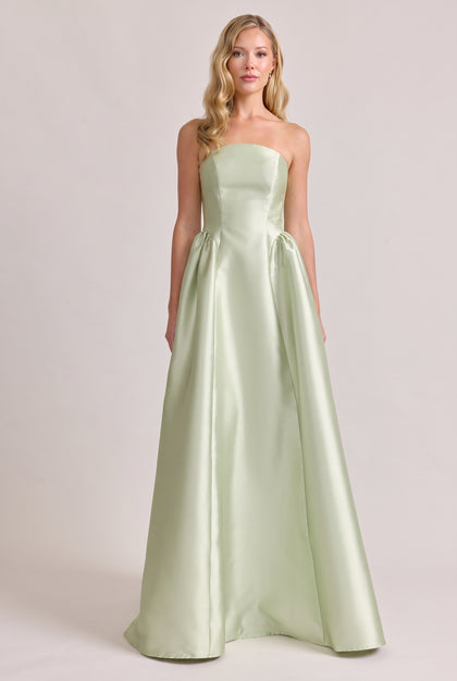 Sofia Mikado Dress | Lily Green