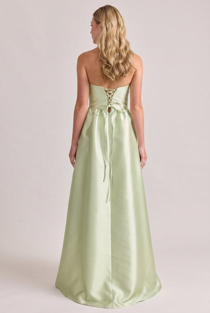 Sofia Mikado Dress | Lily Green