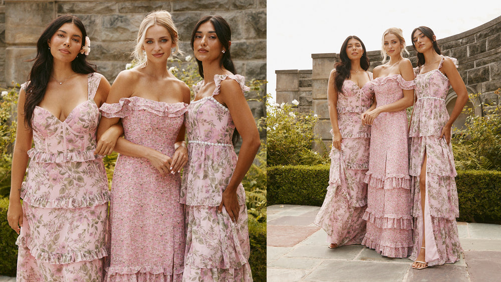 Luxe Bridesmaid Dresses & Embellished Gowns Luxe Bridesmaid Dresses & Embellished Gowns