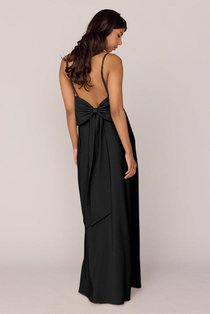 Steph Crepe Dress | Made To Order | Black