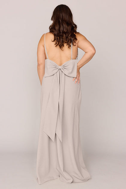 Steph Crepe Dress | Made To Order | Gold Champagne
