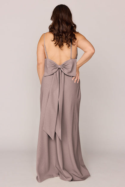 Steph Crepe Dress | Made To Order | Latte