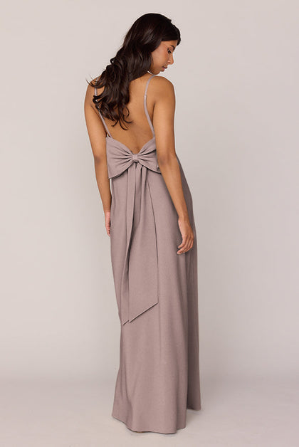 Steph Crepe Dress | Made To Order | Latte