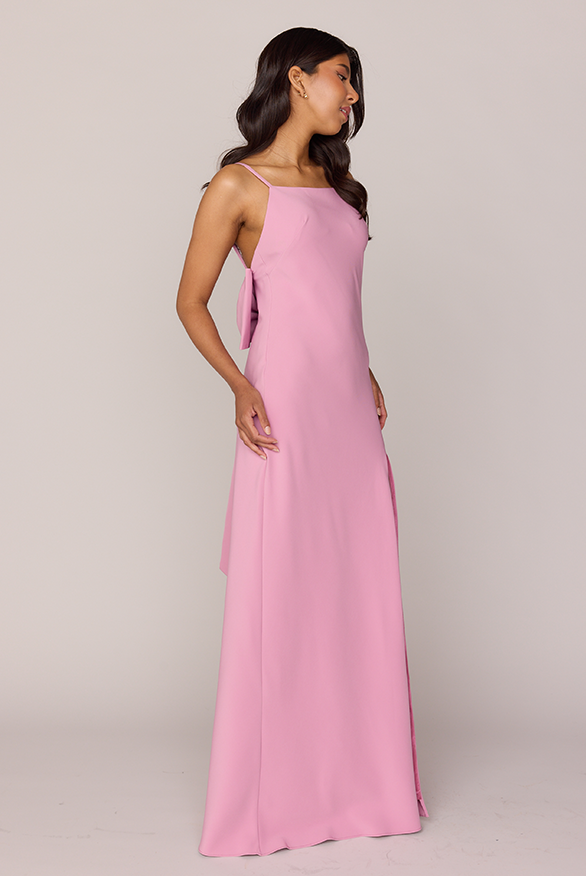 Steph Crepe Dress | Made to Order Light Blue Steph Crepe Dress | Made to Order Light Blue