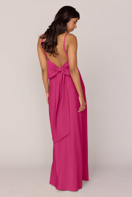 Steph Crepe Dress | Made To Order | Malibu Pink