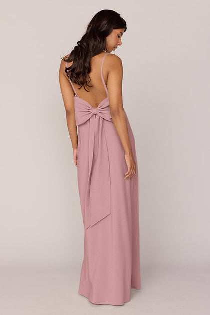 Steph Crepe Dress | Made To Order | Rose Quartz