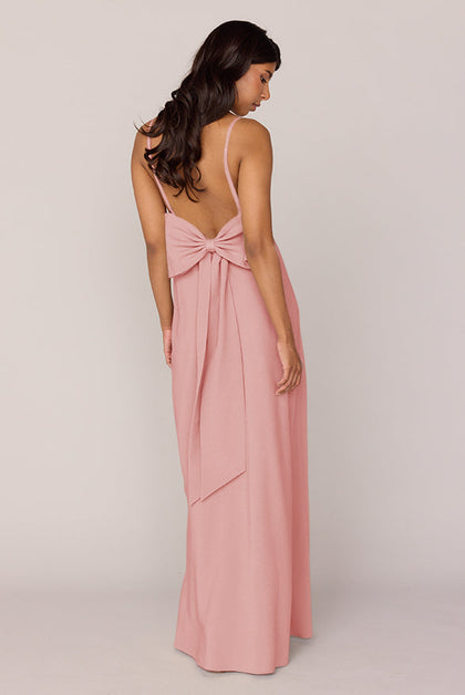 Steph Crepe Dress | Made To Order | Rosette