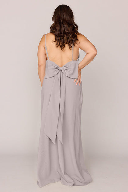 Steph Crepe Dress | Made To Order | Taupe