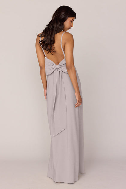 Steph Crepe Dress | Made To Order | Taupe