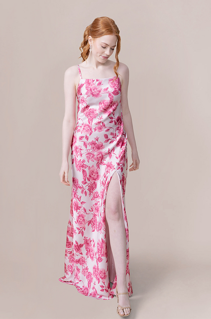 Model: Merrik; Size: 4; Color: Hot Pink Garden