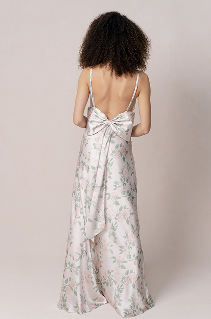 Model: Brinkley; Size: 4; Color: Soft Champagne Bouquet