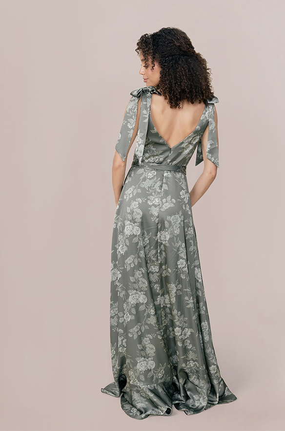 revelry floral bridesmaid dresses Green Bridesmaid Dresses: All Shades & Fabrics