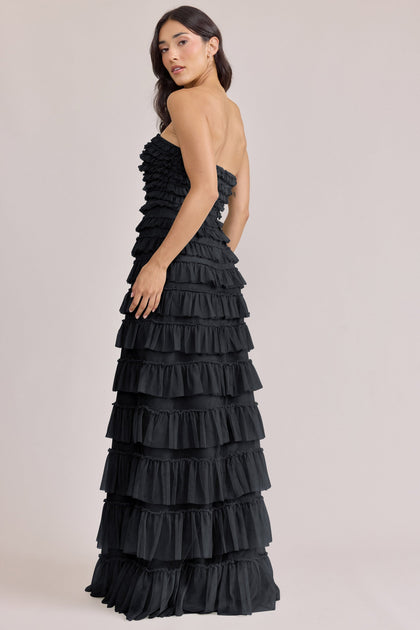 Summer Tulle Dress | Made To Order | Black