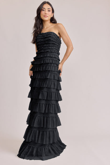 Summer Tulle Dress | Made To Order | Black