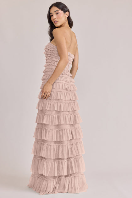 Summer Tulle Dress | Made To Order | Blush