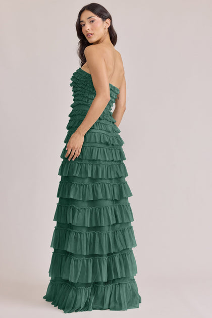 Summer Tulle Dress | Made To Order | Greenery