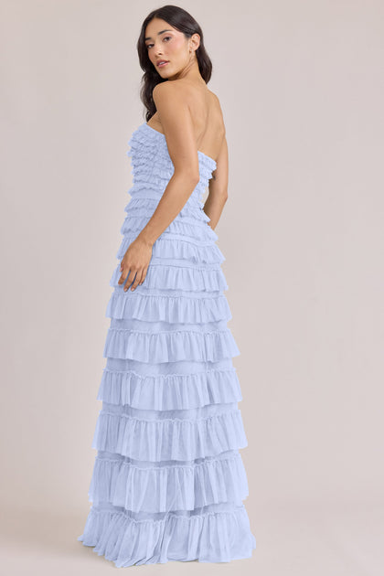 Summer Tulle Dress | Made To Order | Periwinkle