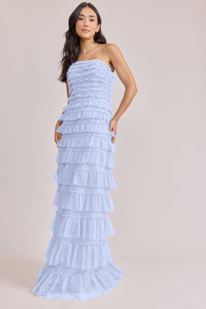 Summer Tulle Dress | Made To Order | Periwinkle