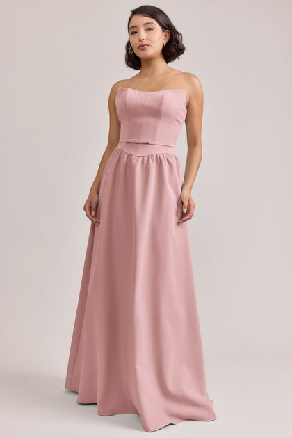 Sutton Crepe Dress | Made To Order | Blushing Bride