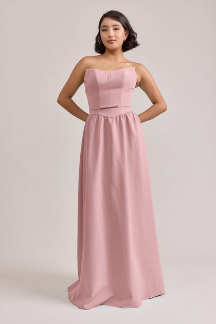 Sutton Crepe Dress | Made To Order | Blushing Bride