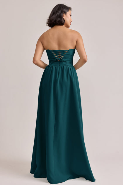 Sutton Crepe Dress | Made To Order | Classic Emerald