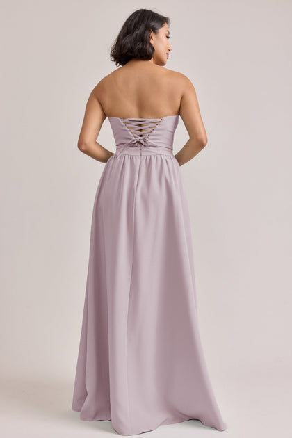Sutton Crepe Dress | Made To Order | Lilac