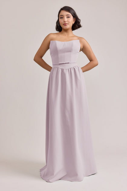 Sutton Crepe Dress | Made To Order | Lilac