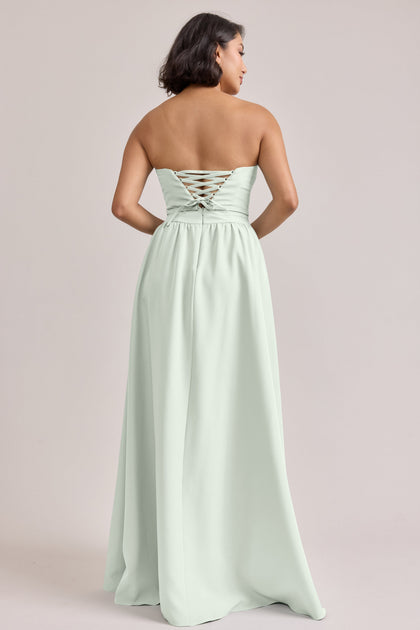 Sutton Crepe Dress | Made To Order | Pistachio