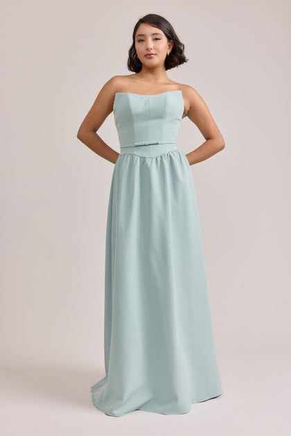 Sutton Crepe Dress | Made To Order | Sage