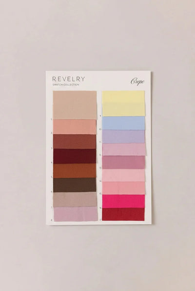 Neutrals Pinks and Purples Crepe