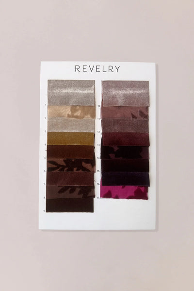 Neutrals Rusts Pinks and Burgundies Velvet